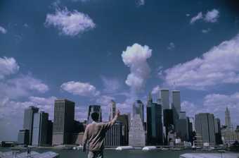 Cai Guo-Qiang The Century with Mushroom Clouds: Project for the Twentieth Century (Manhattan) 1996